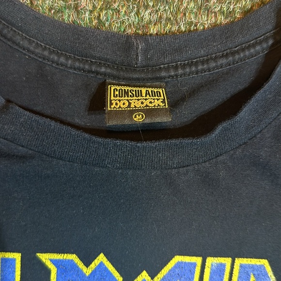 IRON MAIDEN RARE BRAZIL ONLY EVENT TOUR SHIRT 2009 LIVE SOMEWHERE BACK IN TIME - Picture 4 of 5